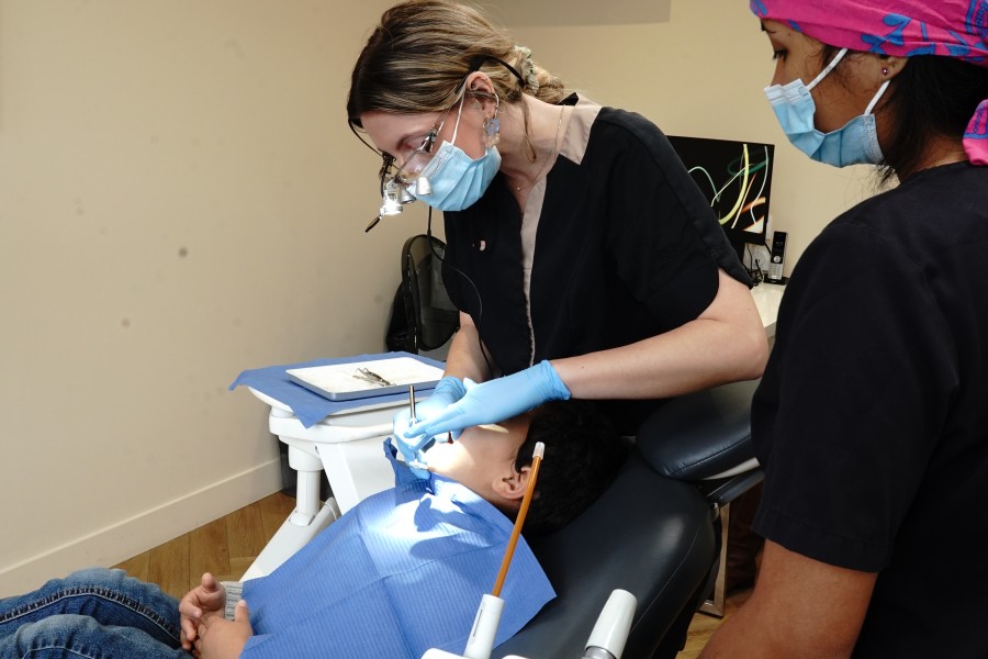 Soins dentaires enfant